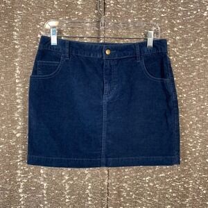 BDG‎ Urban Outfitters Corduroy Blue Mini Skirt Women's 6